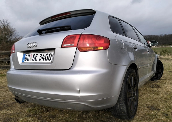 Audi A3 cena 16999 przebieg: 206700, rok produkcji 2007 z Chojnów małe 742